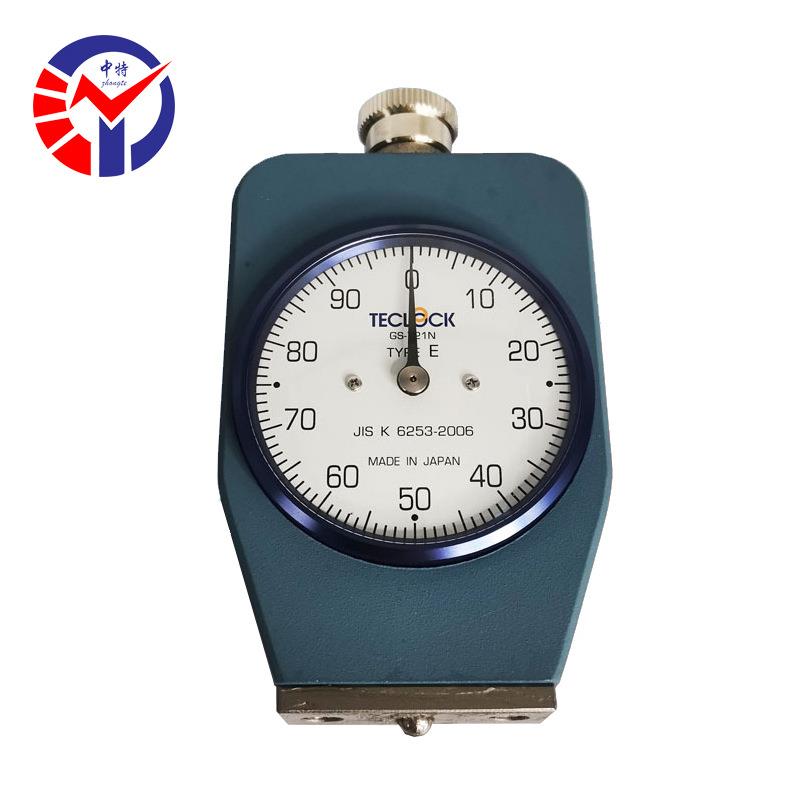 日本TECLOCK得乐邵氏E型硬度计GS-721N硬度计 橡胶硬度计价格