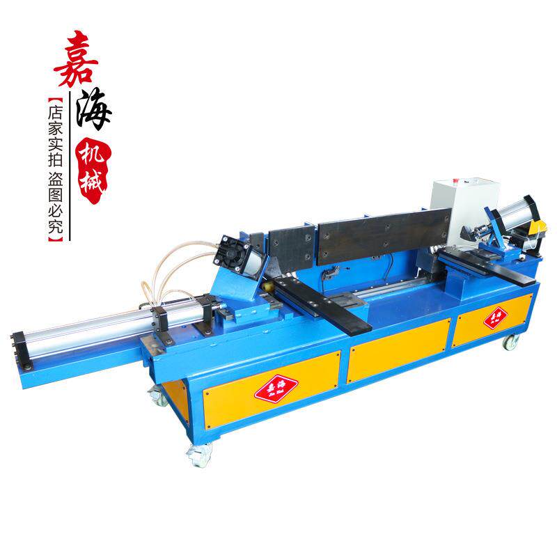 厂家供应气动卧式风管合缝机白铁皮矩形合口机型材专用成型机