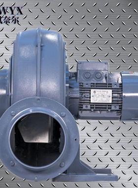 PF-2005透浦直叶式鼓风机 4KW中压风机4000W透浦直叶式中压鼓风机