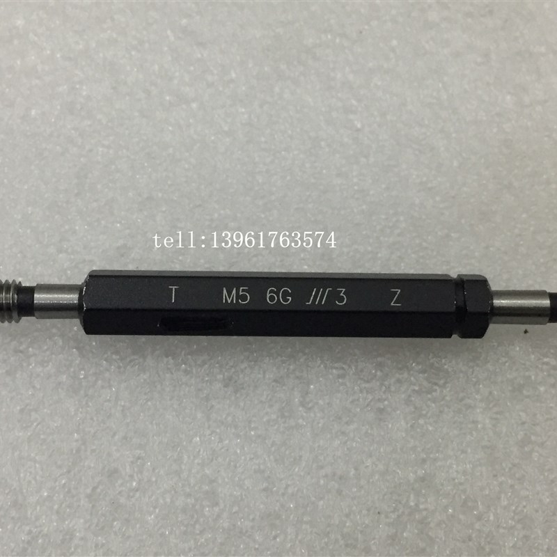 成量螺纹塞规通止规牙规M5*0.8 4H 5H 6H 6G 7H  LH左牙