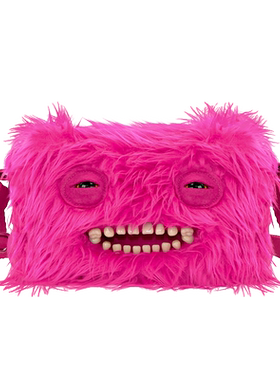 Fuggler官方正版萌牙怪兽大头系列斜挎包潮玩公仔周边包包