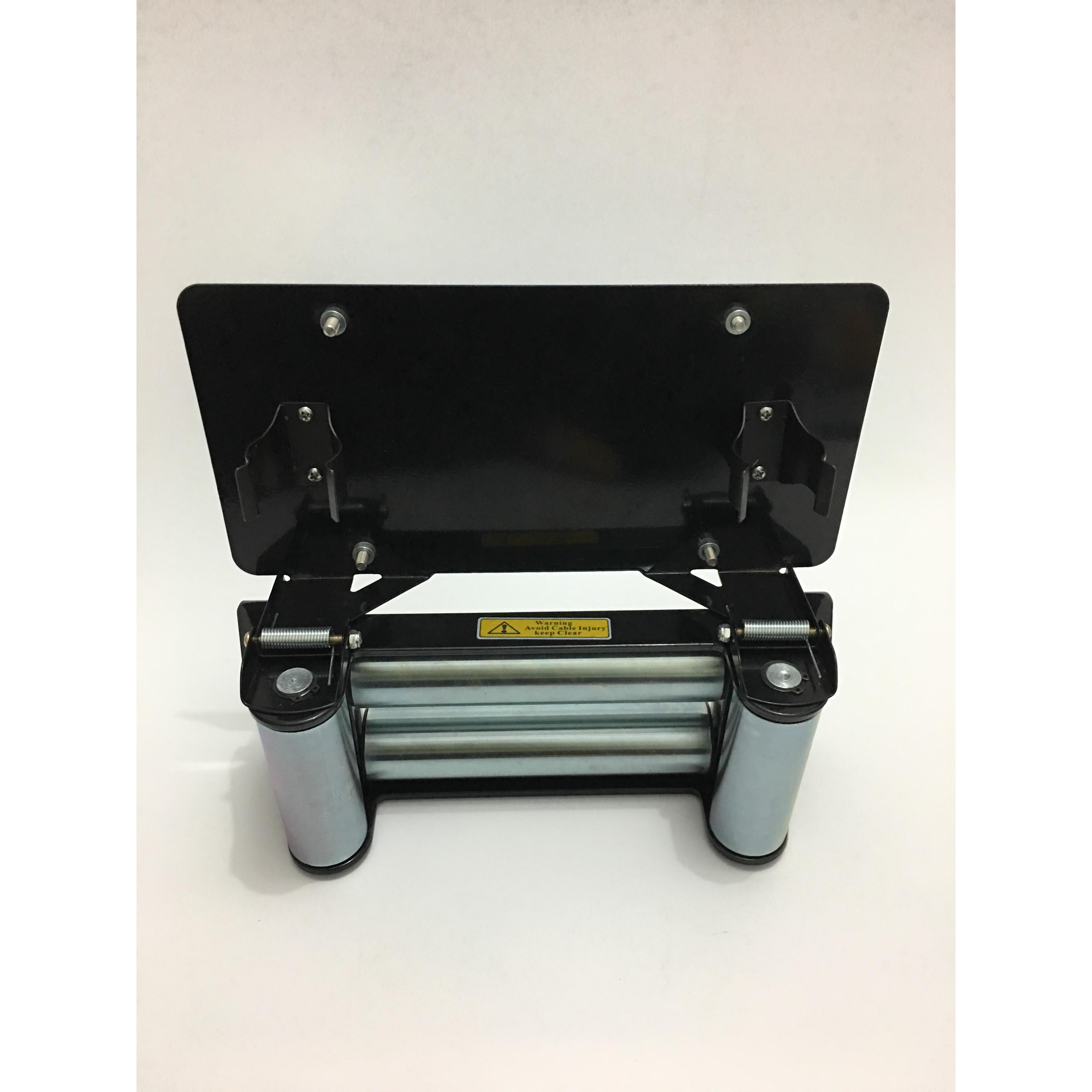 12000磅电动绞盘导绳器越野车改装前杠出绳口13000LB13500磅绞盘