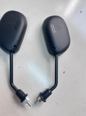 适用于铃木长迪Fw110弯梁摩托车配件后视镜倒车镜左右反射镜后视