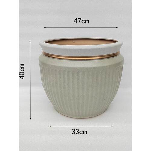 花盆陶瓷创意大号清仓特大号龙血树茶花个性客厅家用落地大口径30