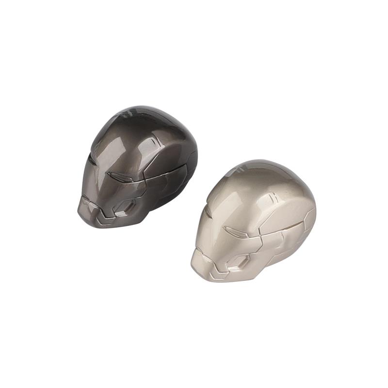 钢铁侠汽车轮胎气门嘴帽改装饰气嘴防尘帽摩托车电动车气门芯冒盖