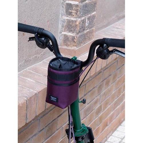 Pa适用于布朗普顿小步折叠式自行车配件干水瓶袋通勤自行车收纳前