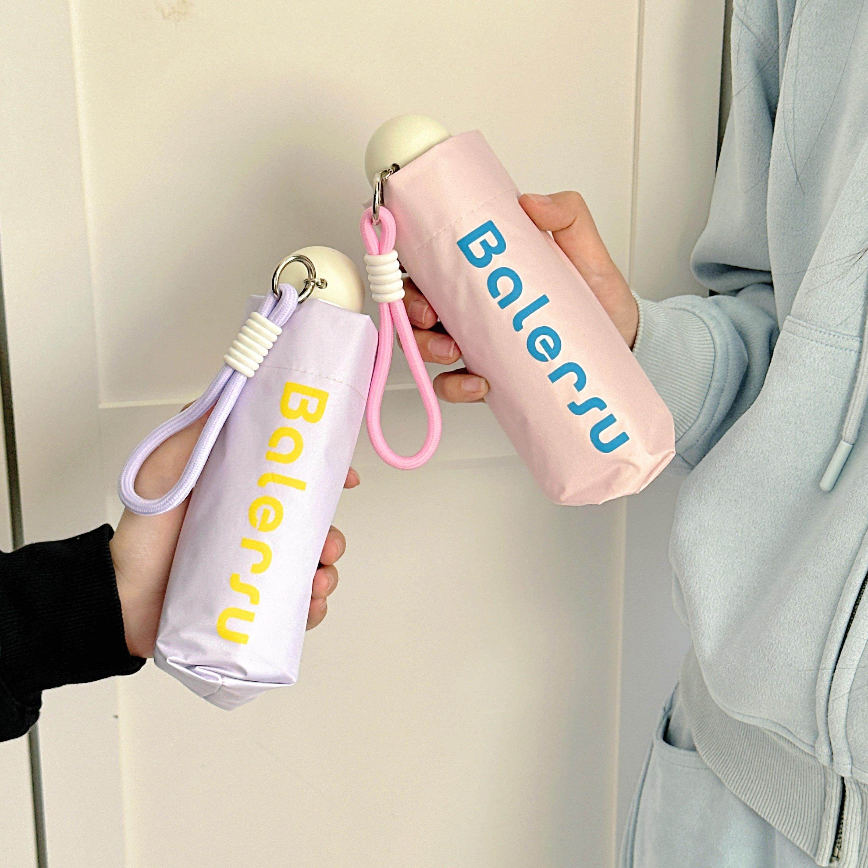 in风彩色胶迷你太阳伞妇女夏季遮阳防晒紫外线保护雨或阳光紧凑型,居家日用,伞,淘宝优惠券,粉丝福利购,淘宝优惠卷