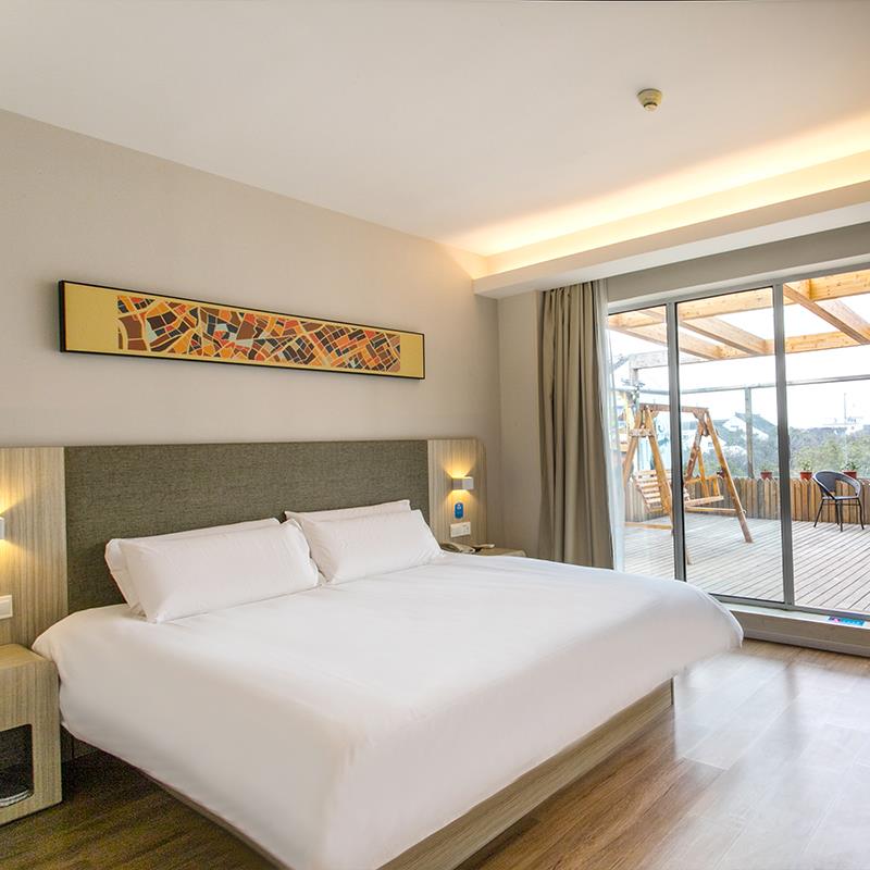 【全季】酒店家俱标间全套宾馆专用床民宿公寓客房单人双人多层板