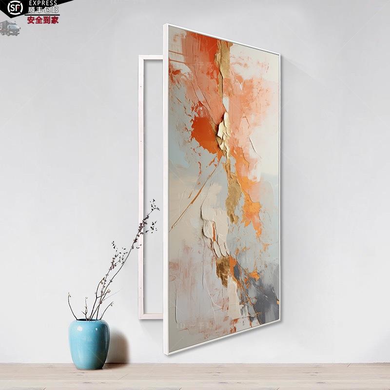 电闸箱网红电箱隐藏遮盖装饰抽象创意挂画消火栓大尺寸定制装饰画