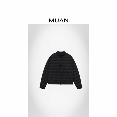 木岸muan轻薄立领羽绒服秋冬轻便百搭白鸭羽绒服外套女JD-3601