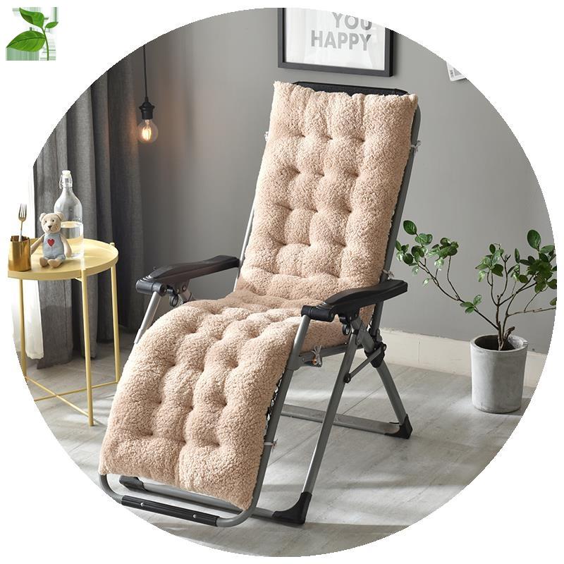 。通用柔软懒人时尚摇椅沙发长条沙滩椅垫高档家用连体棉垫单人椅