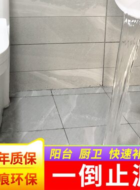 卫生间防漏水免砸砖纳米渗透防水剂透明涂料胶瓷砖补漏材料堵漏灵