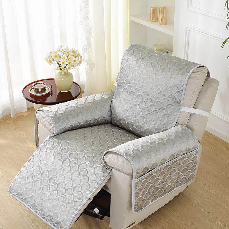 芝华士头等舱多功能躺椅沙发垫防滑花纹单高精密一体式盖布套罩