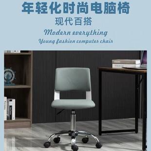 北欧电脑椅小空间户型轻奢升降书房写字小型转椅家用久坐舒适椅子