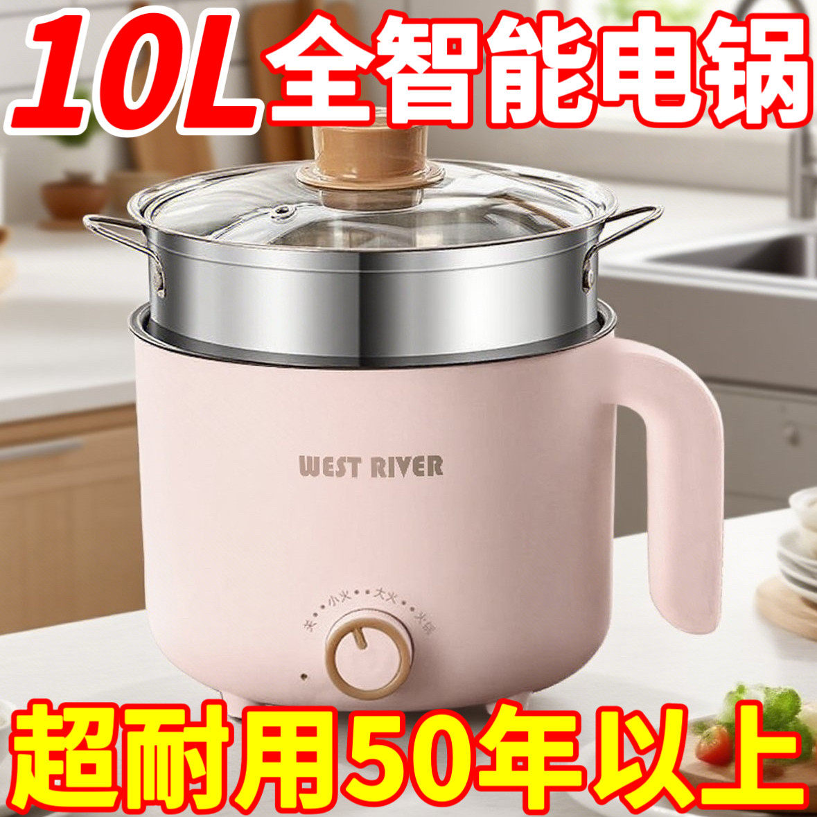 德国小电锅多功能电饭煲家用电火锅宿舍一个人上班族小电煮锅餐具