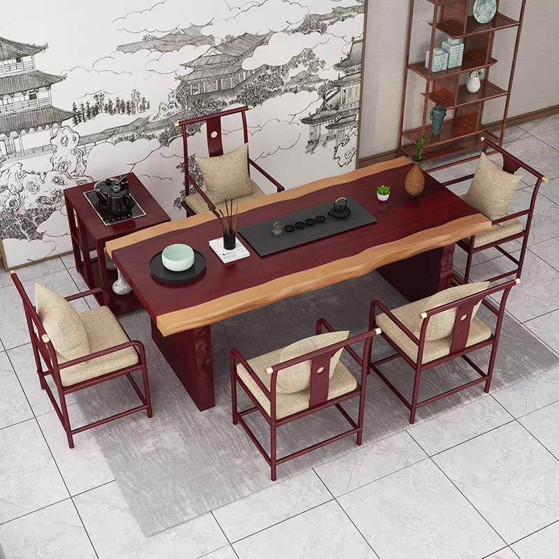 实木茶桌椅组合原木茶几家用客厅新中式泡茶桌整套简约办公室茶台,住宅家具,家用茶台/茶桌,淘宝优惠券,粉丝福利购,淘宝优惠卷