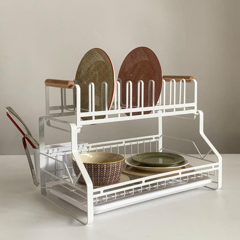 茂定日式大碟架切断排水架上下可移动碗架