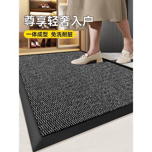 门口地垫别墅2025新款家用进门户外加厚除尘地毯门前入户蹭土脚垫