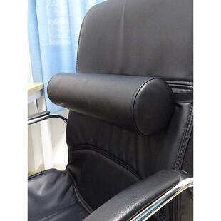 麦肯基办公电脑椅腰部背部颈椎支撑卷圆柱枕海绵芯调节橡皮筋卡扣