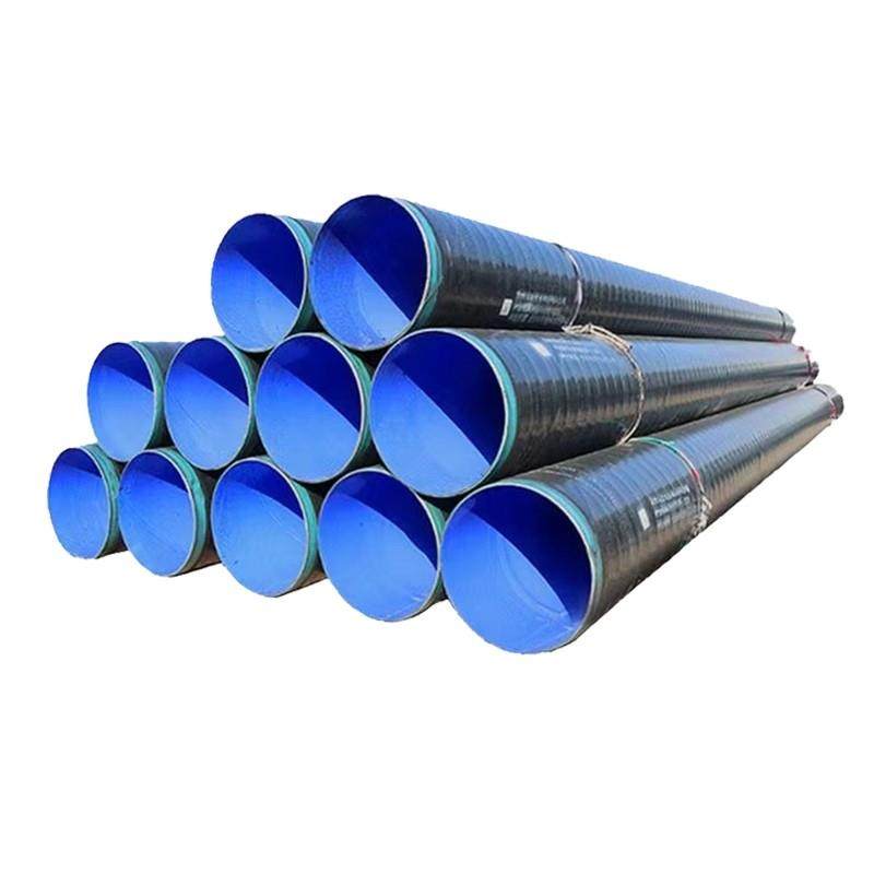 厂家直销煤沥青裂化定制无缝管3pe防腐钢管双面排水输水管道河北