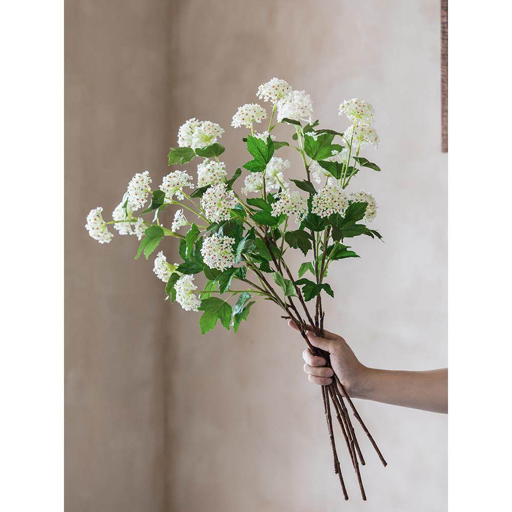 木制绣球新娘花小雪球人造花束家庭客厅插花桌人造花装饰品装饰绣,家居饰品,仿真花/假花,淘宝优惠券,粉丝福利购,淘宝优惠卷