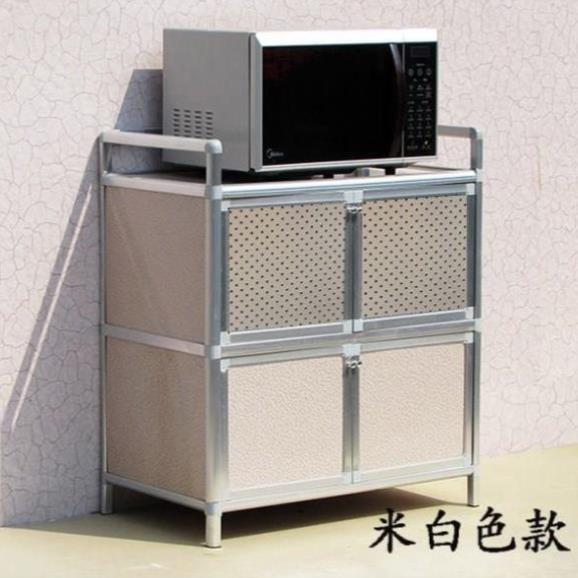放调料饭碗带门放电磁炉碗柜家用厨房简易组装多用收纳贵放杂物