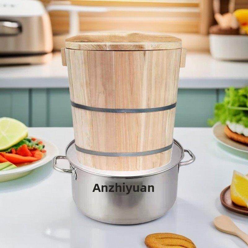 木桶锅蒸米商品大饭团木蒸笼燃气蒸套,餐饮具,餐具笼/架,淘宝优惠券,粉丝福利购,淘宝优惠卷