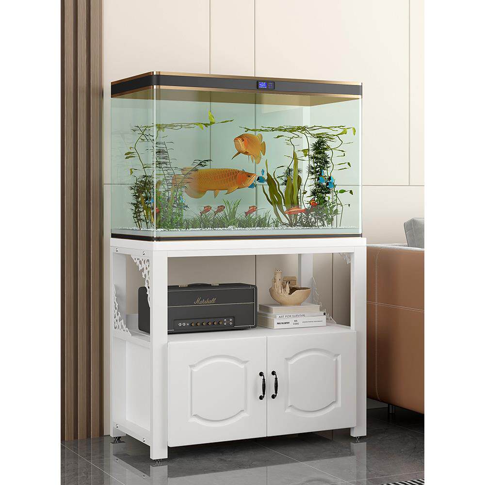 欧式鱼缸架子承重金属底座铁艺鱼缸桌家用鱼缸底柜客厅鱼缸专用架