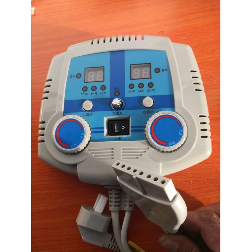 玉石锗石床垫温控器双温双控开关八孔自动控温