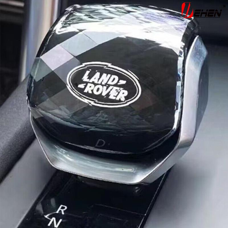 适用21-23款亮黑揽胜运动发现5星脉水晶档把 捷豹FPACE改装排挡头