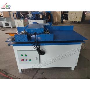 木托盘自动开槽机 小型合金材质盘木板槽机口krd-kcj- 台孔式木条