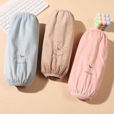 袖套女上班耐脏纯棉布料防污袖套女冬天耐脏学生羽绒服上班袖头家