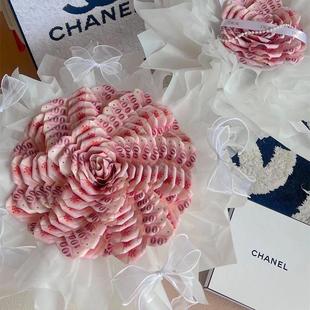 520钞票花束，丰富的世界，花束，DIY材料包装，中国情人节，给女