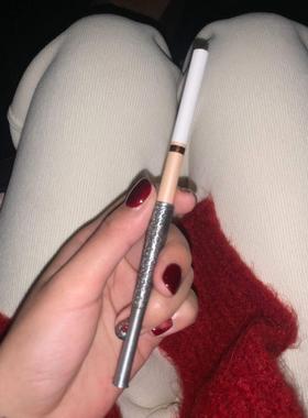 烟头新中国风覆古合金图案雕刻旧银烟鬼烟杆古代风格手持小众烟头