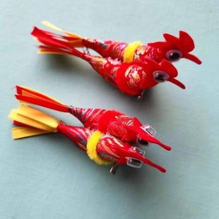 打春鸡2月3日立春鸡迎春鸡打春鸡纯手工缝制 立春孩子戴在帽家装