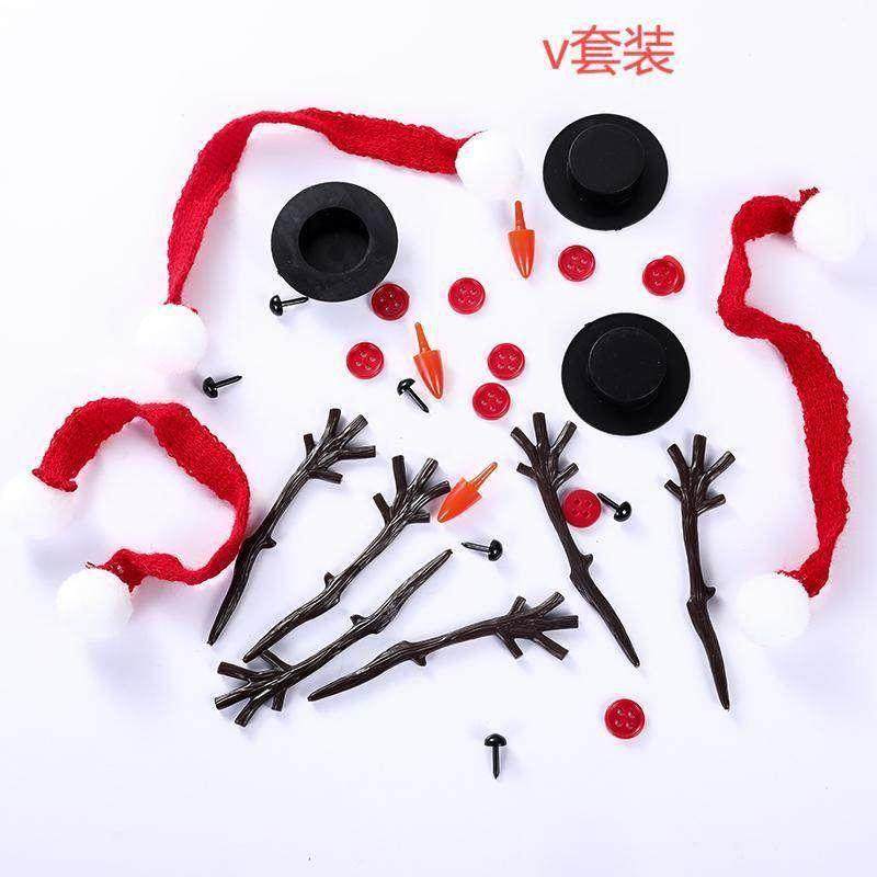 堆雪人配件亚马逊手工DIY迷你粘土雪人套装冬日圣诞场景道具装饰,节庆用品/礼品,圣诞装饰品,淘宝优惠券,粉丝福利购,淘宝优惠卷
