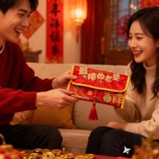 真棒的老婆红包2026豪华马年新款折叠式红包立式棒压岁钱新年红