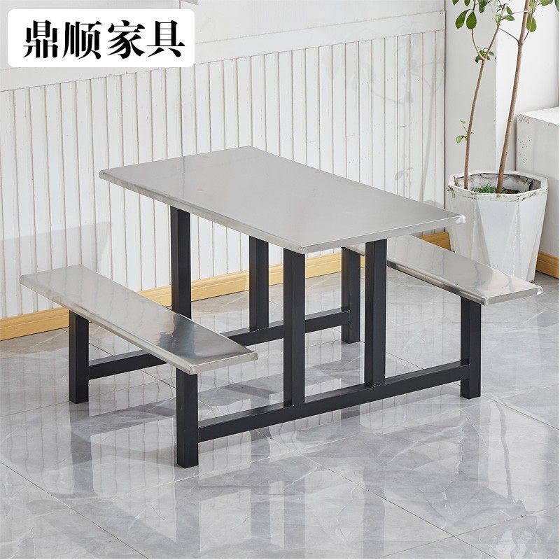 公司食堂餐桌4人学校学生餐厅连体餐桌椅8人组合工地工厂饭堂餐桌,商业/办公家具,食堂餐桌椅,淘宝优惠券,粉丝福利购,淘宝优惠卷
