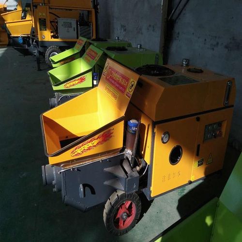 柴油版细石混凝土输送泵二次构造柱泵小型商砼地泵浇筑泵