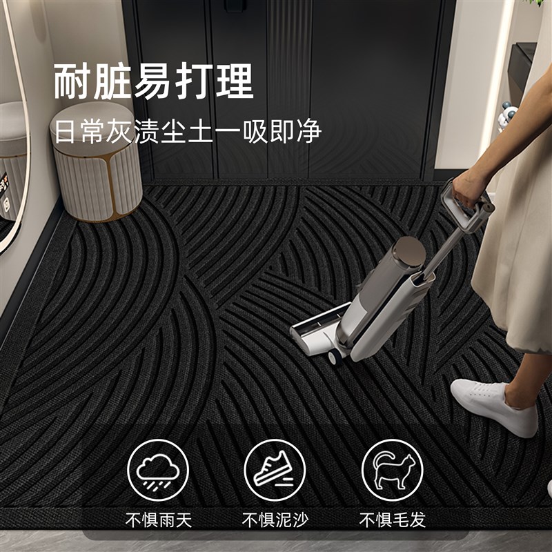 地垫入户门垫高级感耐脏免洗大门口垫子门外进门防滑加厚玄关脚垫