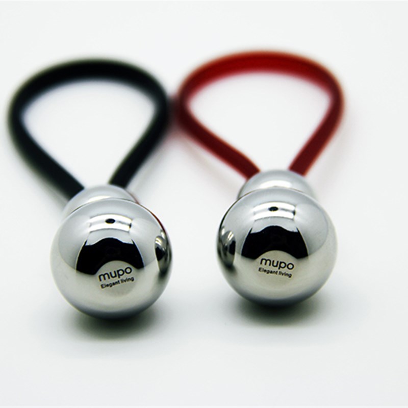 mopa不锈钢平安葫芦钥匙扣男女情侣汽车锁匙扣简约创意钥匙圈挂件