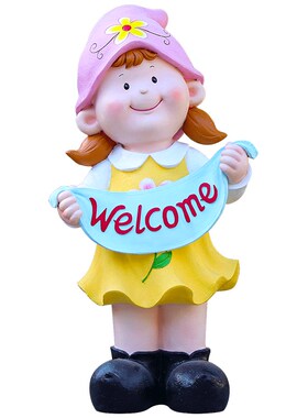 花园装饰庭院户外卡通人物摆件幼儿园店门口娃娃园林景观雕塑小品