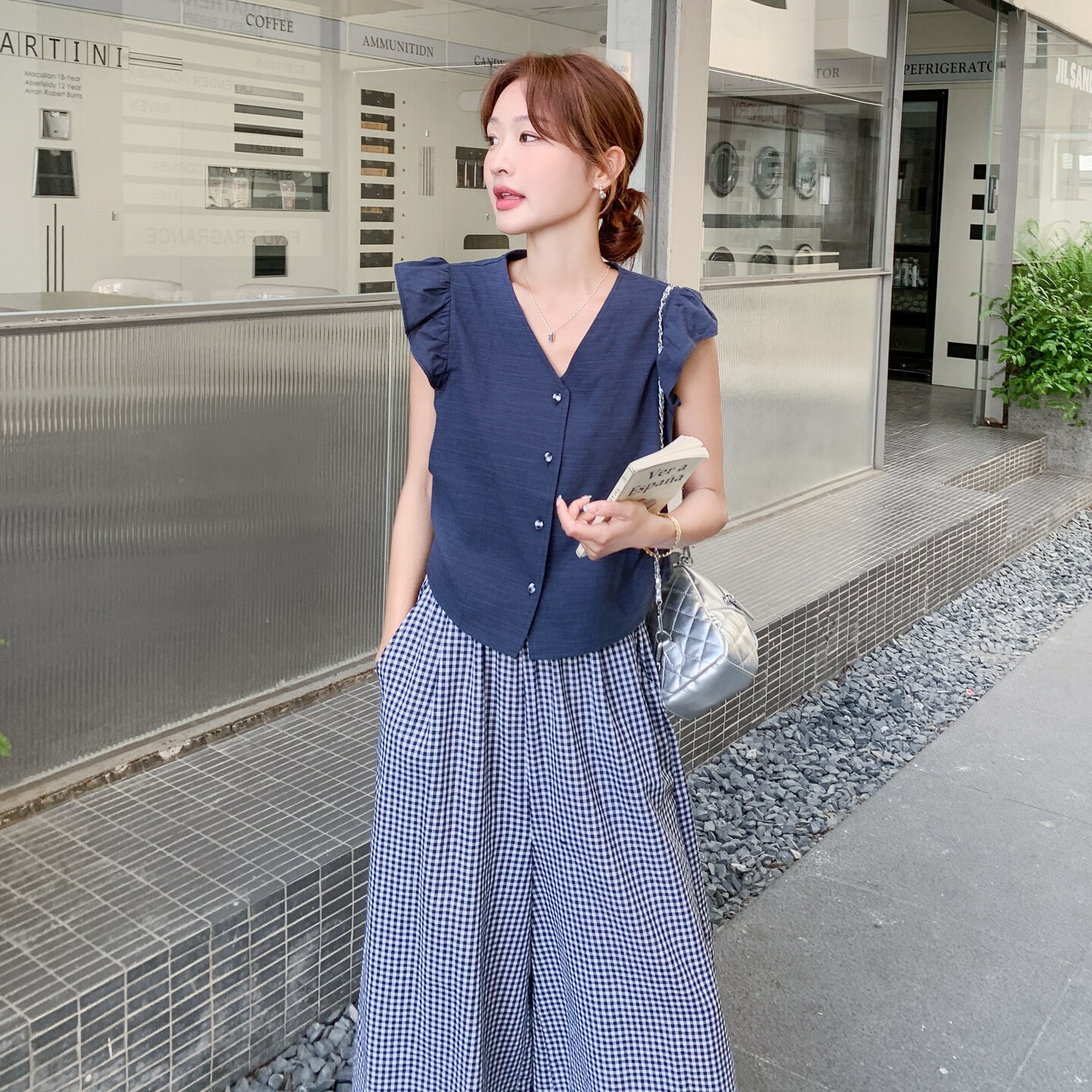 2025【现货夏款】新货衬衫两件套201-Q100-P135-控198,女装套装/套裙,浙宝201