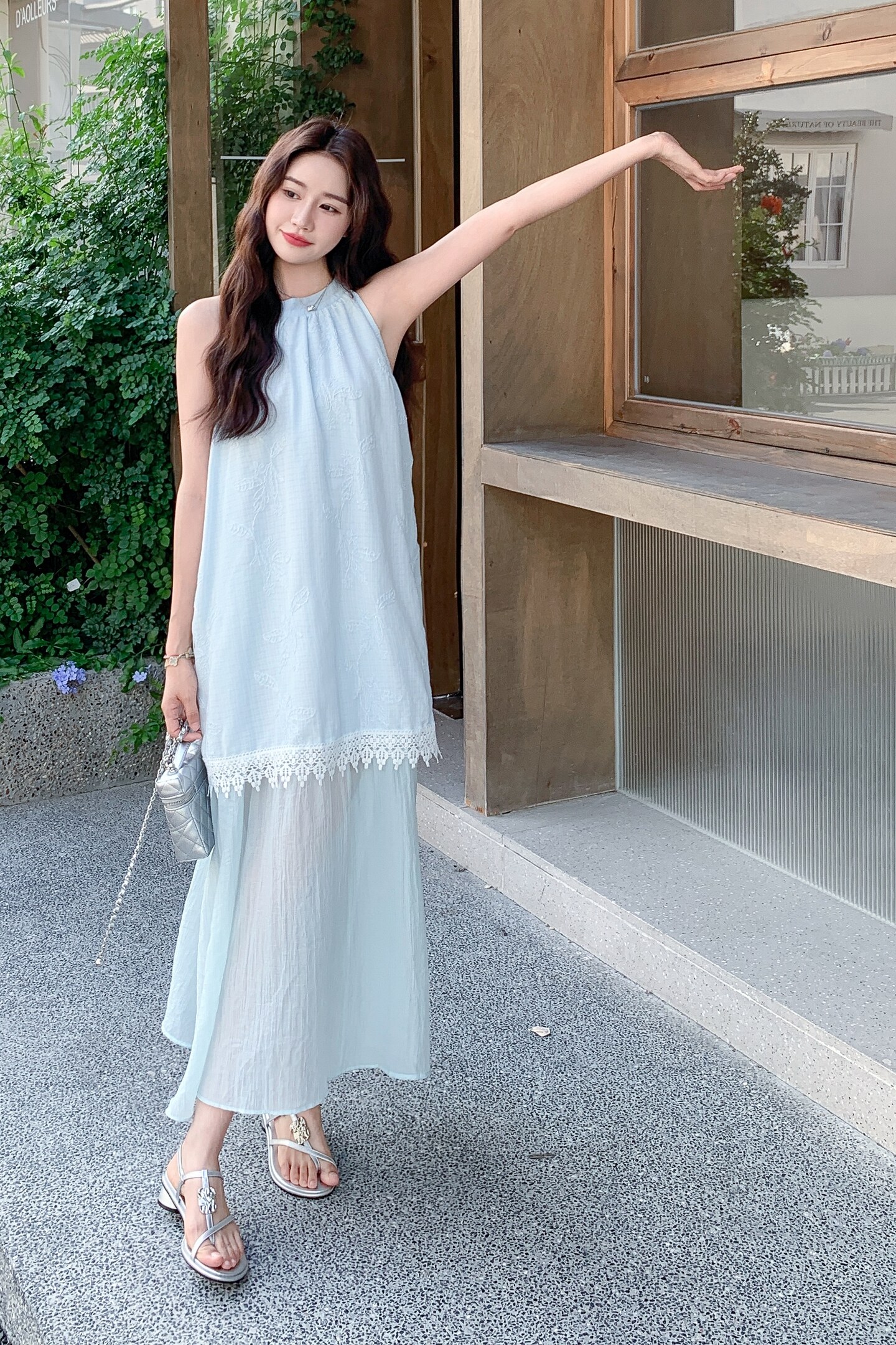 2025【现货夏款】新货吊带连衣裙201-Q110-P135-控198,女装连衣裙,浙宝201