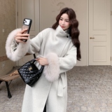 2025【现货冬款】新货千金风长款双面呢201-Q288-P315-控478，女装毛呢外套，浙宝201