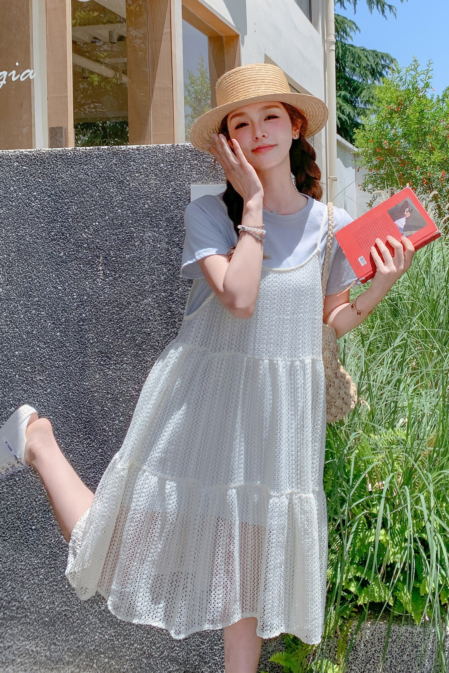 2025【现货夏款】新货吊带马甲连衣裙201-Q090-P135-控198,女装连衣裙,浙宝201