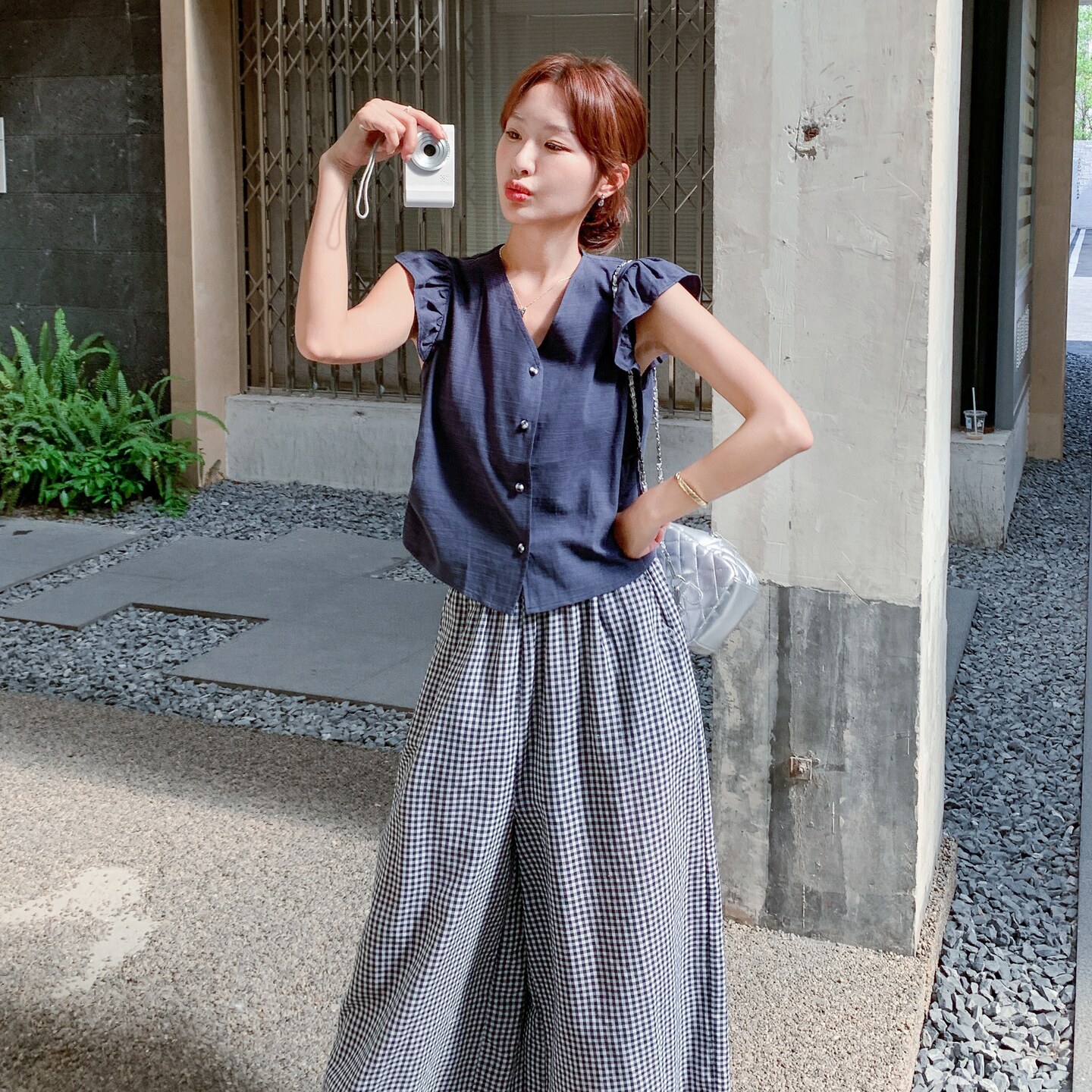 2025【现货夏款】新货衬衫两件套201-Q100-P135-控198,女装套装/套裙,浙宝201