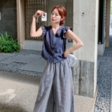 2025【现货夏款】新货衬衫两件套201-Q100-P135-控198，女装套装/套裙，浙宝201