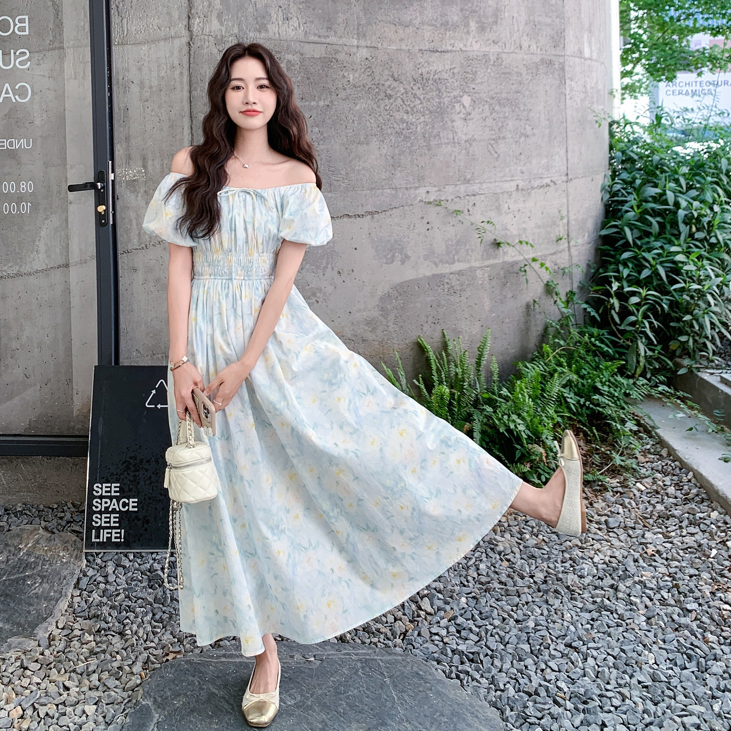 2025现货夏款新货碎花连衣裙201-Q088-P125-控188,女装连衣裙,浙宝201