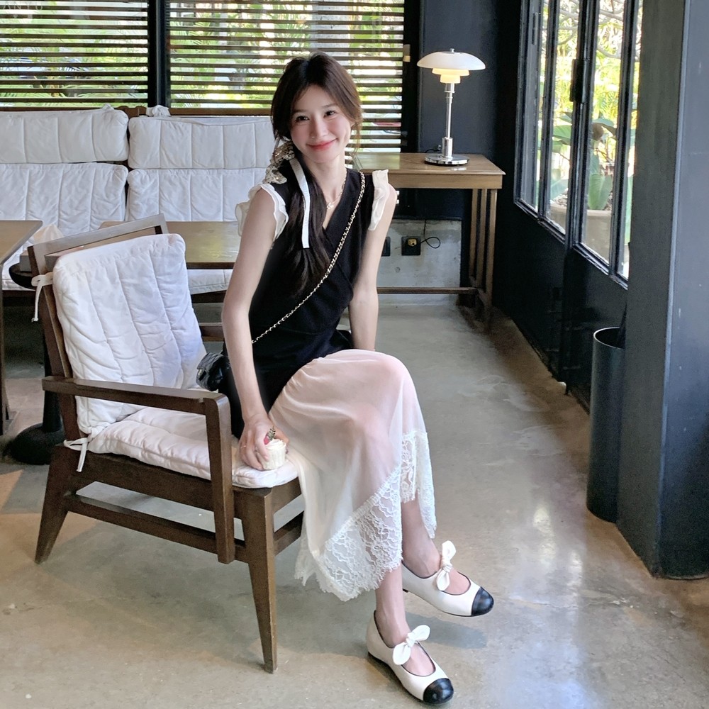 2025【现货夏款】新货法式蕾丝连衣裙201-Q017-P125-控188,女装连衣裙,浙宝201